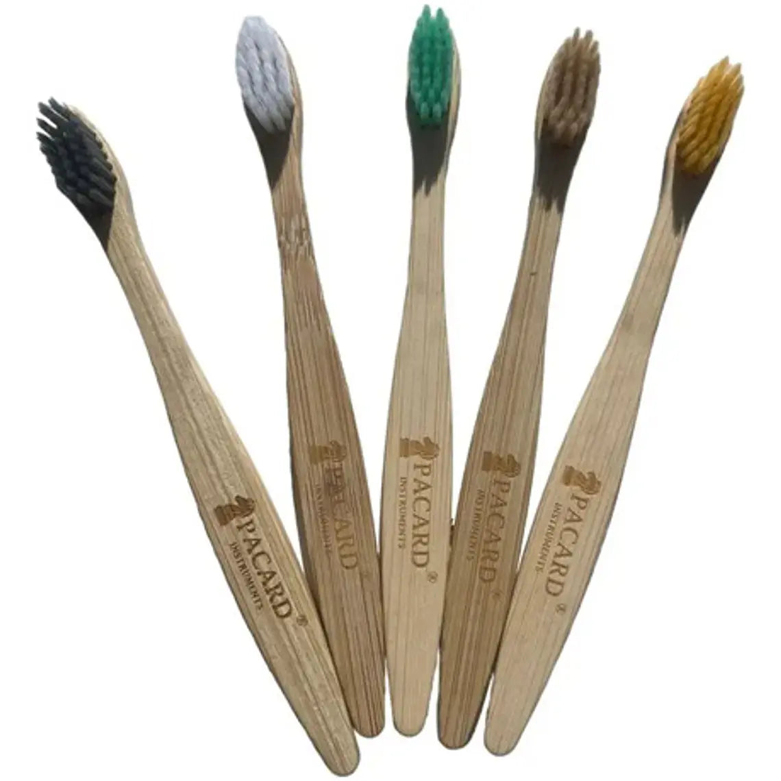 Pack 2 Unidades Cepillo Dental Bambú Niños Ecológico Pacard 12