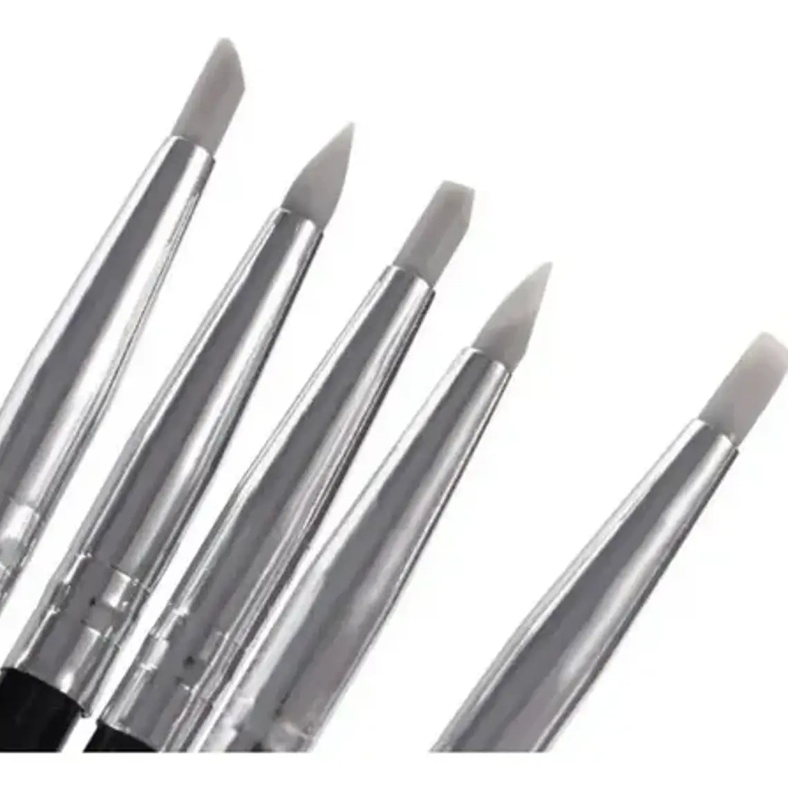 Pack 5 Pinceles De Silicona Para Composite Dental Santiago 2
