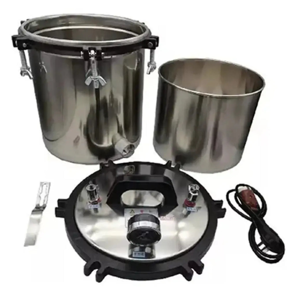 Esterilizador Autoclave Acero Inoxidable De Grado Médico 18l 2