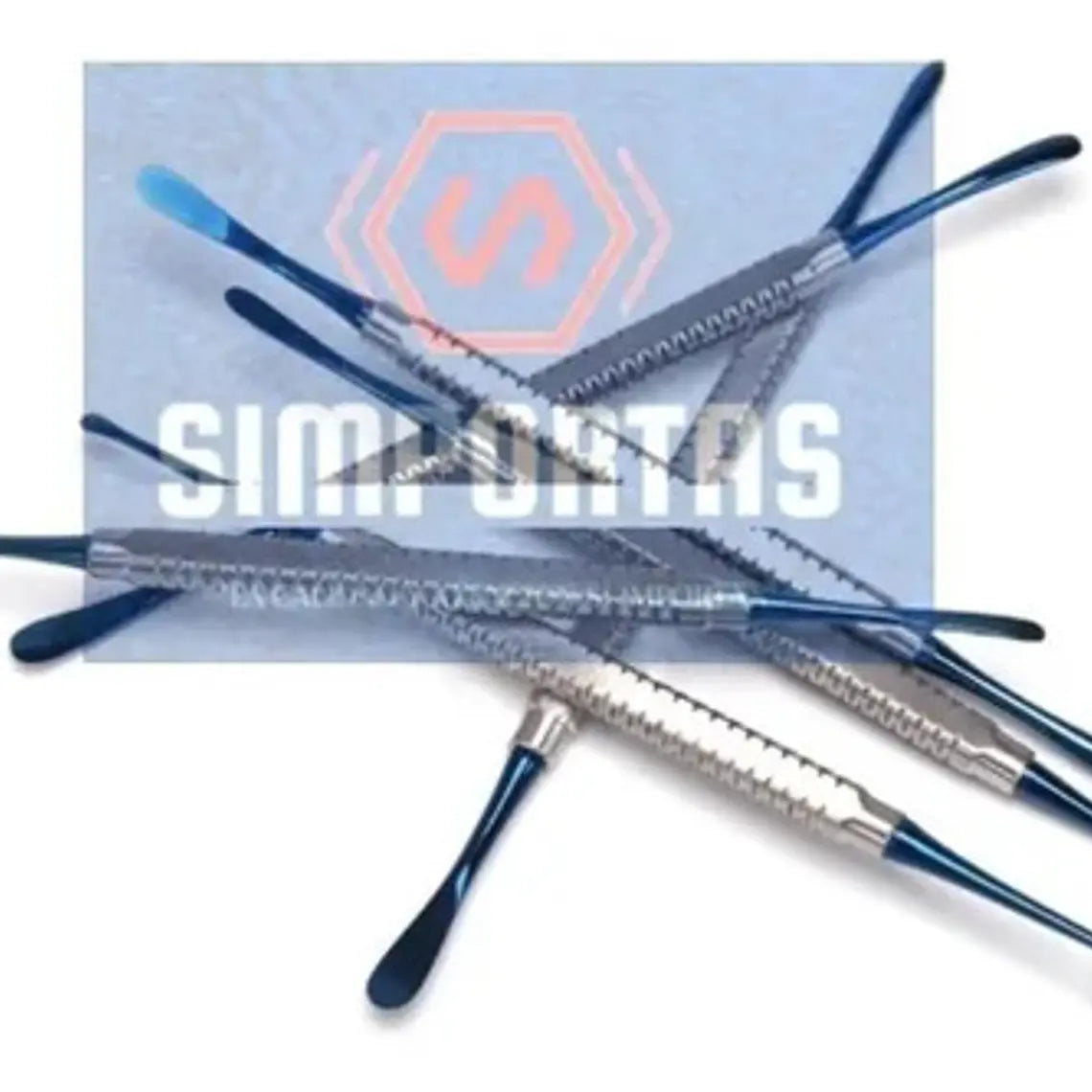 Set Periostótomos Odontología Cirugía Bucal Instrumental Sgo 8