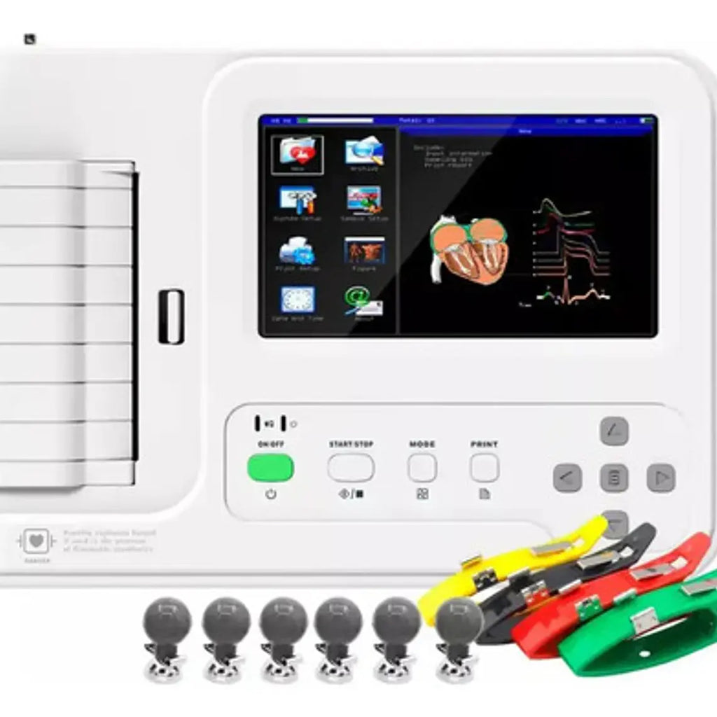 Pack 3 Papeles Térmicos Electrocardiograma Ecg 6 Can 110mm 11