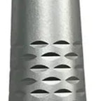 Turbina Dental Push Única 5 Led En Cabezal Premium Pacard Color Plateado Midwest 7