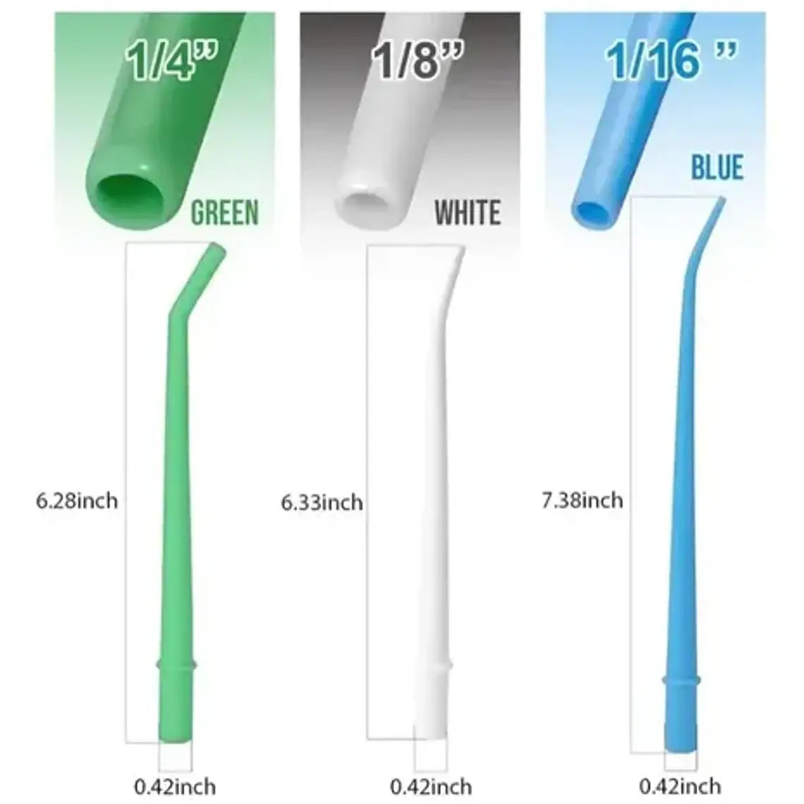 Pack De 25 Cánulas Aspiración, Cánulas Hemosuctor Plásticas 15