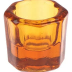 Pack De 2 Mini Vasos O Dappen De Cristal Dental / Manicure 12