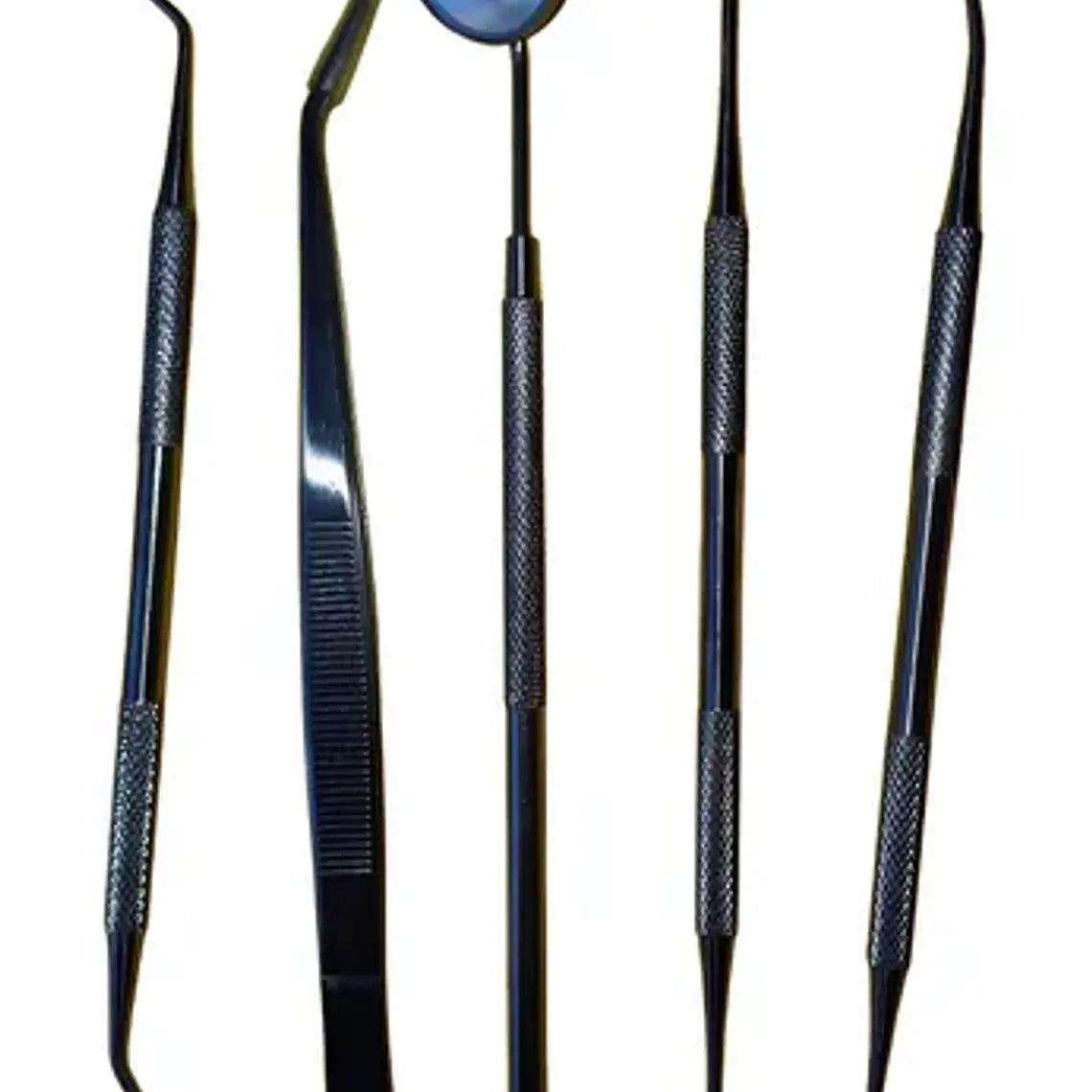 Kit Examen Espejo Pinza Y Sonda Dental Odontología Santiago 2