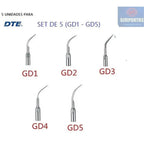 Puntas Scaler Ultrasonido Cavitron Dte/satelec Set 5 Stgo. 2