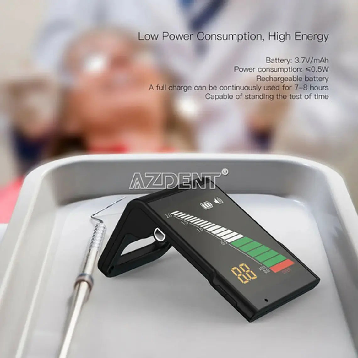 Localizador Apical Portable E Inteligente Recargable Lcd 3,2 9