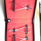 Set 3 Forcep Extracción Raíces Dentales Pacard Mango Dorado 2