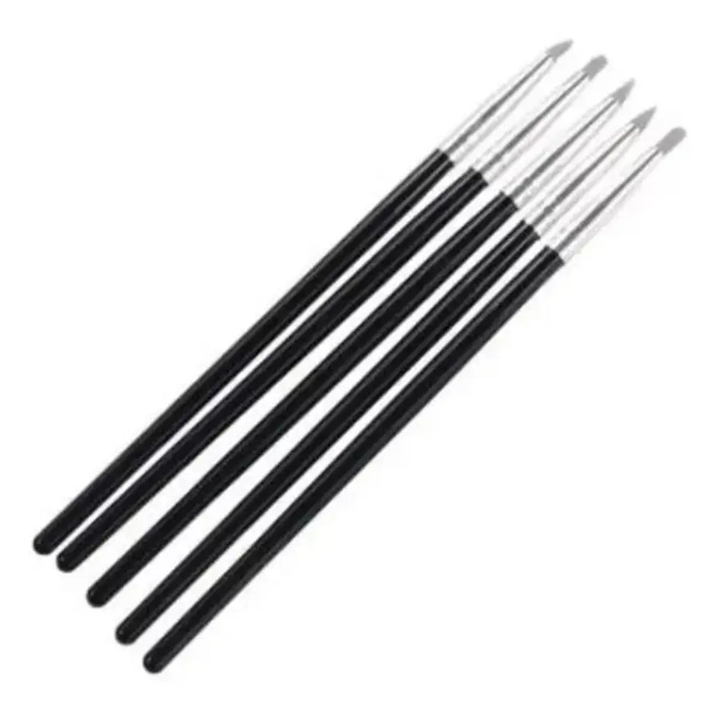 Pack 5 Pinceles De Silicona Para Composite Dental Santiago 4