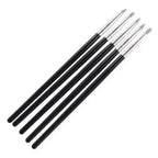 Pack 5 Pinceles De Silicona Para Composite Dental Santiago 4