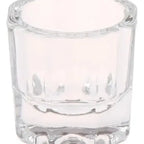 Pack De 2 Mini Vasos O Dappen De Cristal Dental / Manicure 3