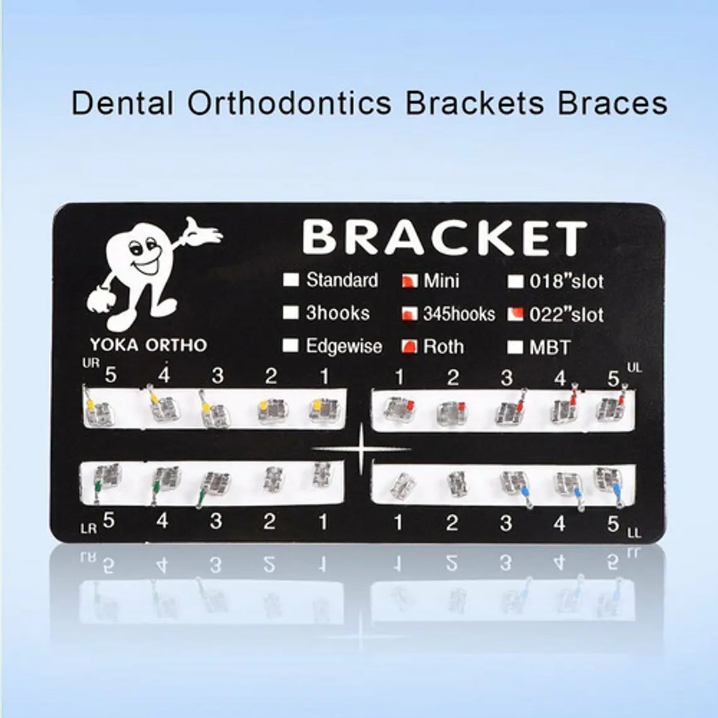 Brackets Mini Roth 0.22 Hook 3-4-5 Calidad Santiago 26