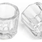 Pack De 2 Mini Vasos O Dappen De Cristal Dental / Manicure 4