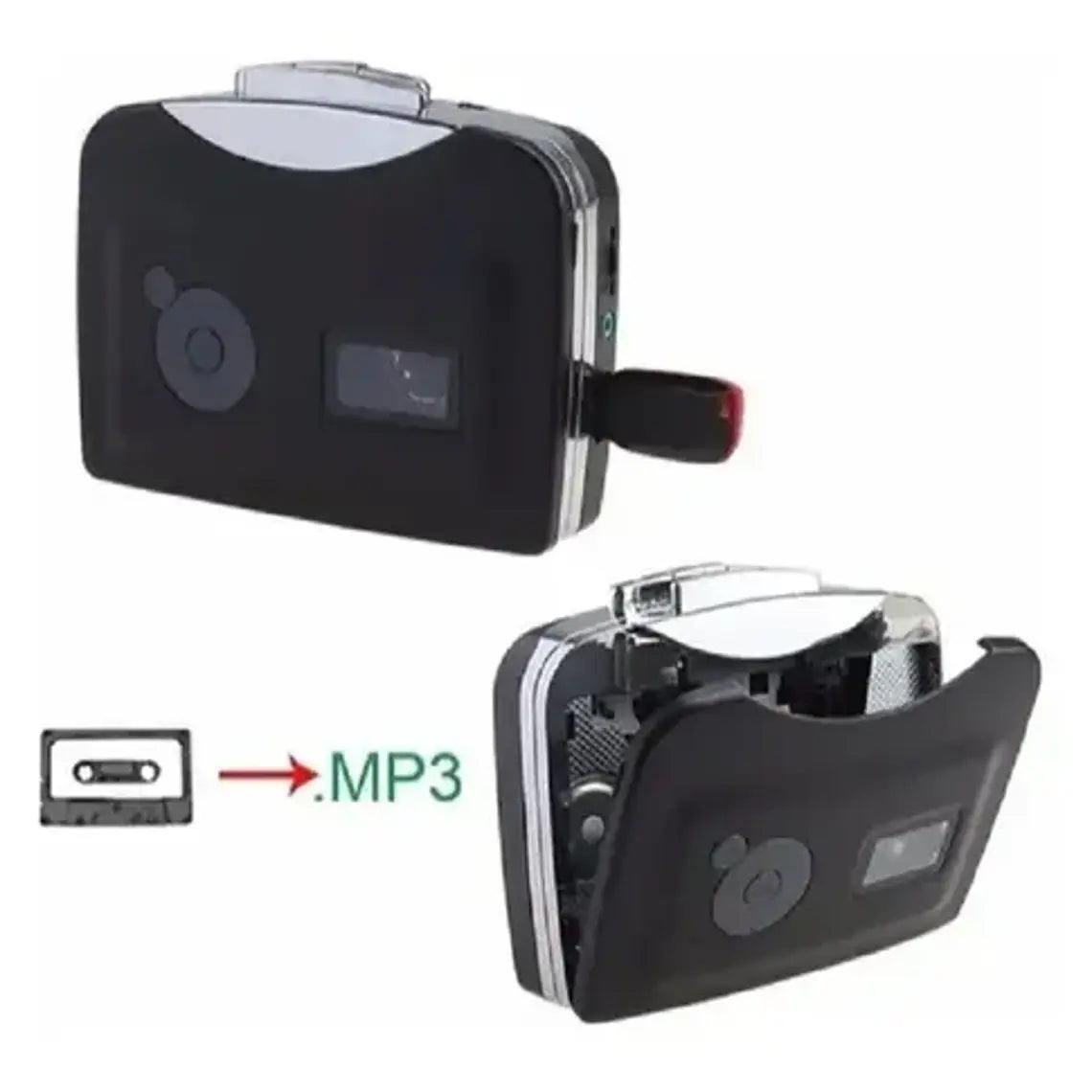 Transpasa Convierte Cassette A Mp3 Via Usb Convertidor Stgo. 5