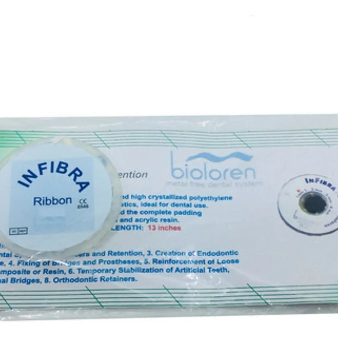 Banda De Refuerzo Dental Tira De Fibra Tipo Ribbon 1 Rollo 15