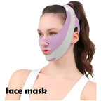 Mentonera Faja Facial Premium Doble Tela Comodidad Completa 4