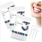 Aplicador Interdental Floss Pick Hilo Dental Y-lin Pack 100u 2