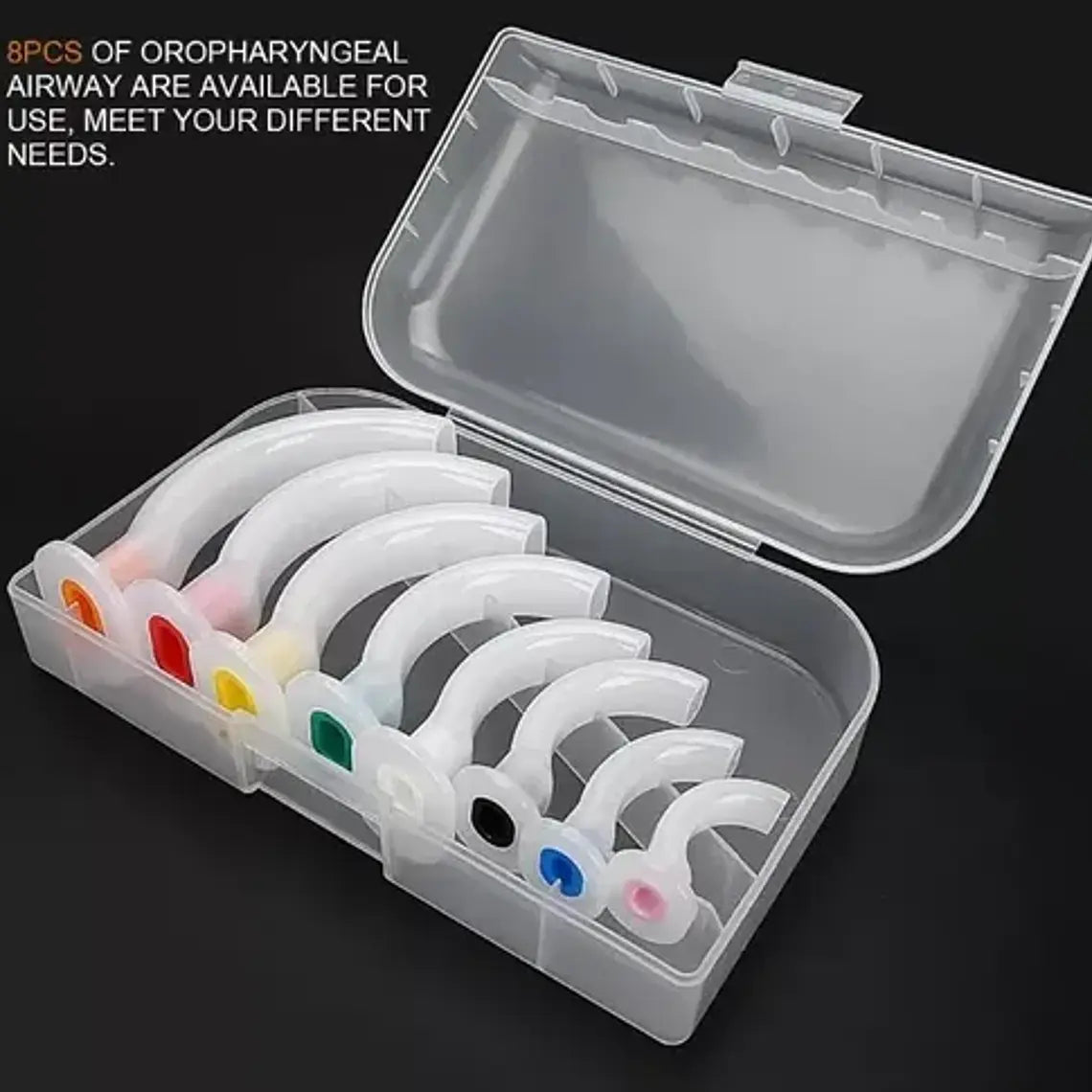Set De Cánulas Orofaríngeas ( Mayo O Guedel) - 8 U. En Caja 5