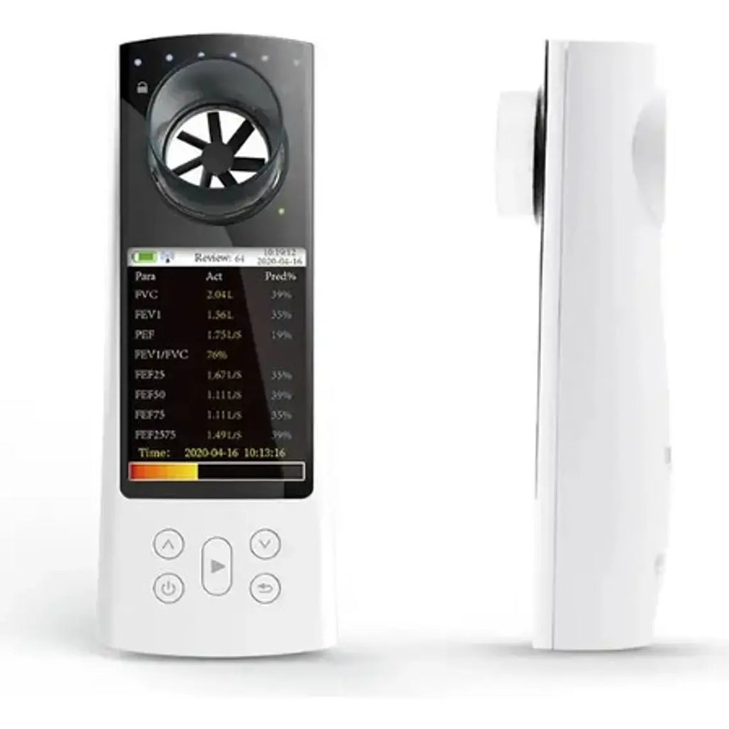 Espirómetro Contec Bluetooth Batería Recargable Sp80b 6