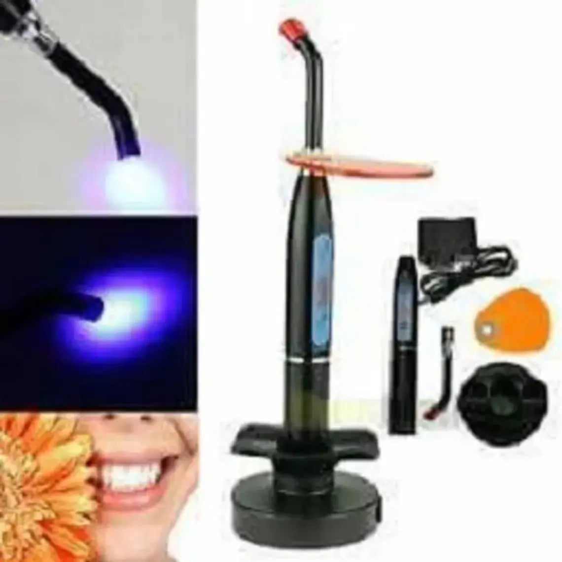Lámpara Fotocurado Halógena Dental Cromada 2000 Mws Santiago 11