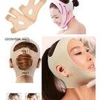 Mentonera Faja Facial 1 Par Pacard Caja Bichectomía Color Agua Talla Xxl 4