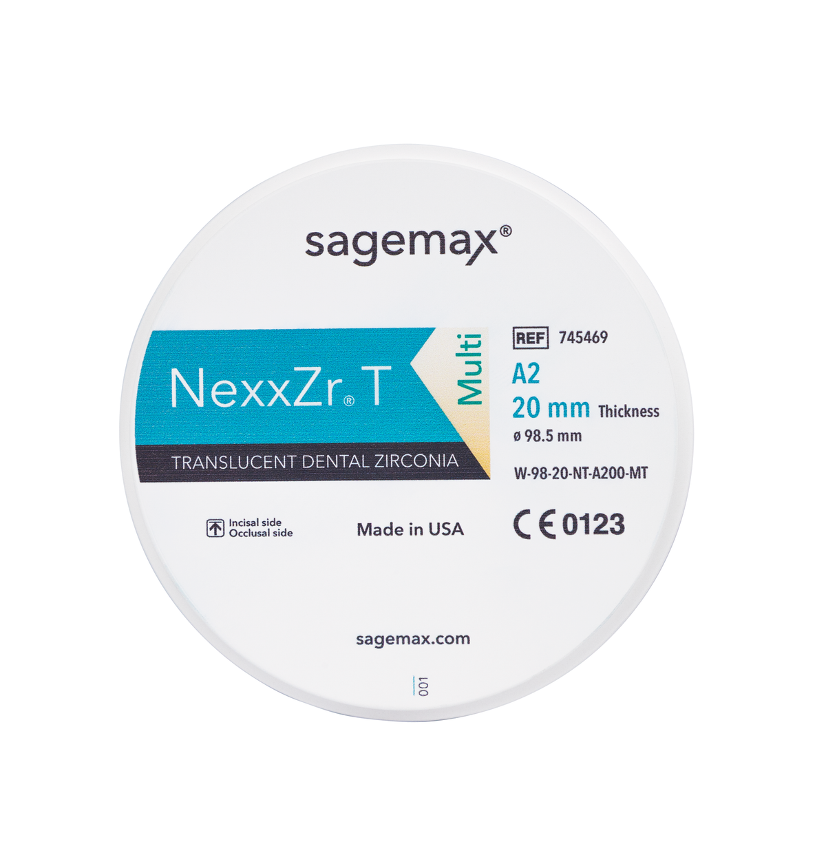 Disco NexxZr T Multi Sagemax 20MM - Parejalecarosch