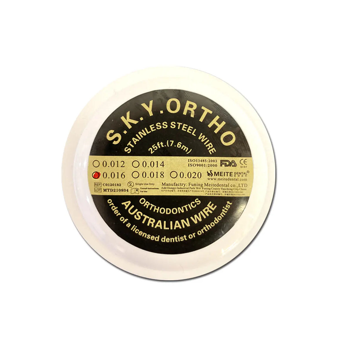 Alambre australiano 0,016 -7,6m/Rollo