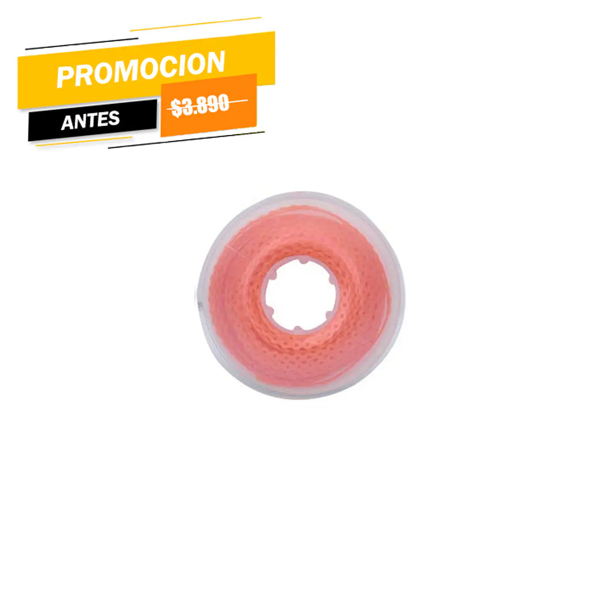 Cadeneta continua Naranja #10 - 4,5mts/Rollo