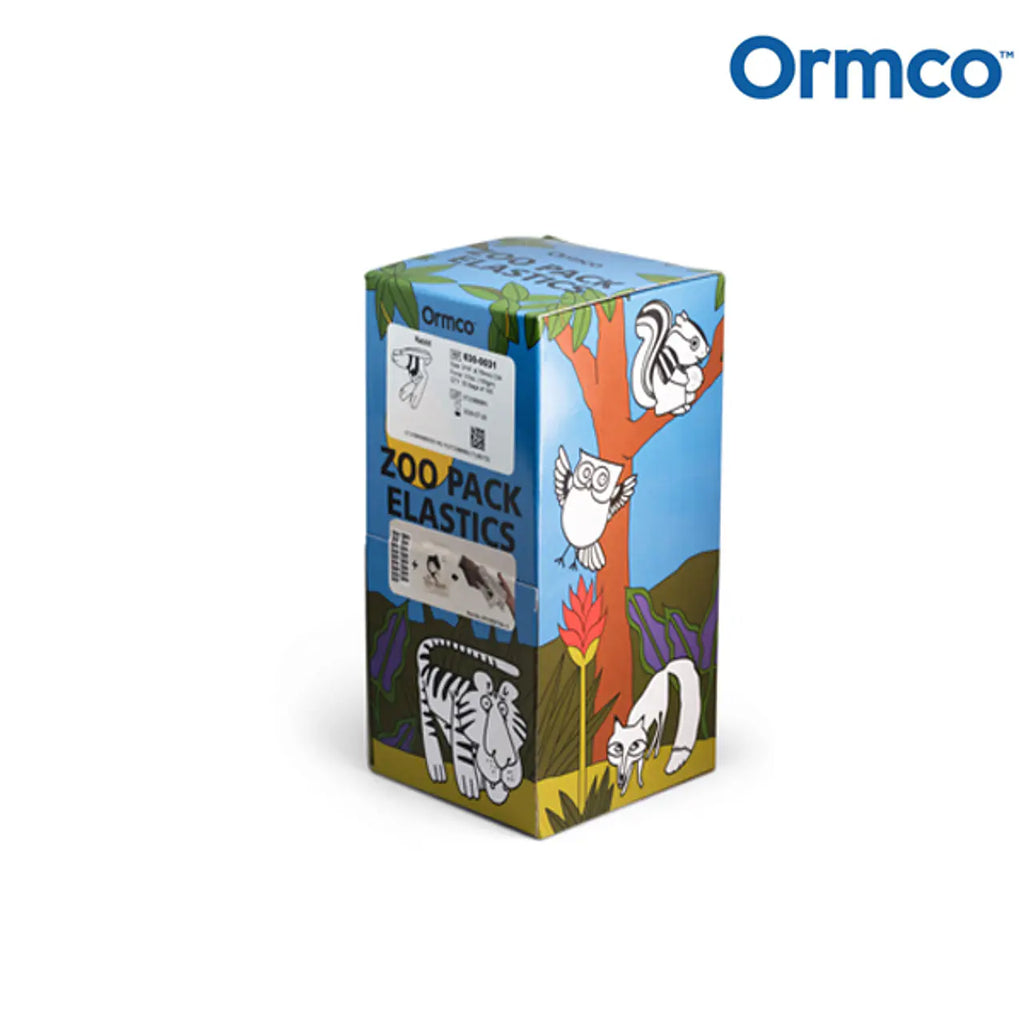 Elásticos Zoo Pack 3/16 5000 un - Ormco