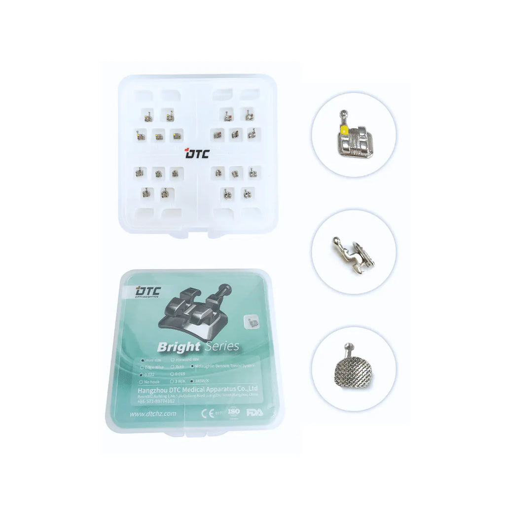 Brackets Bright Series Mini .022 DTC