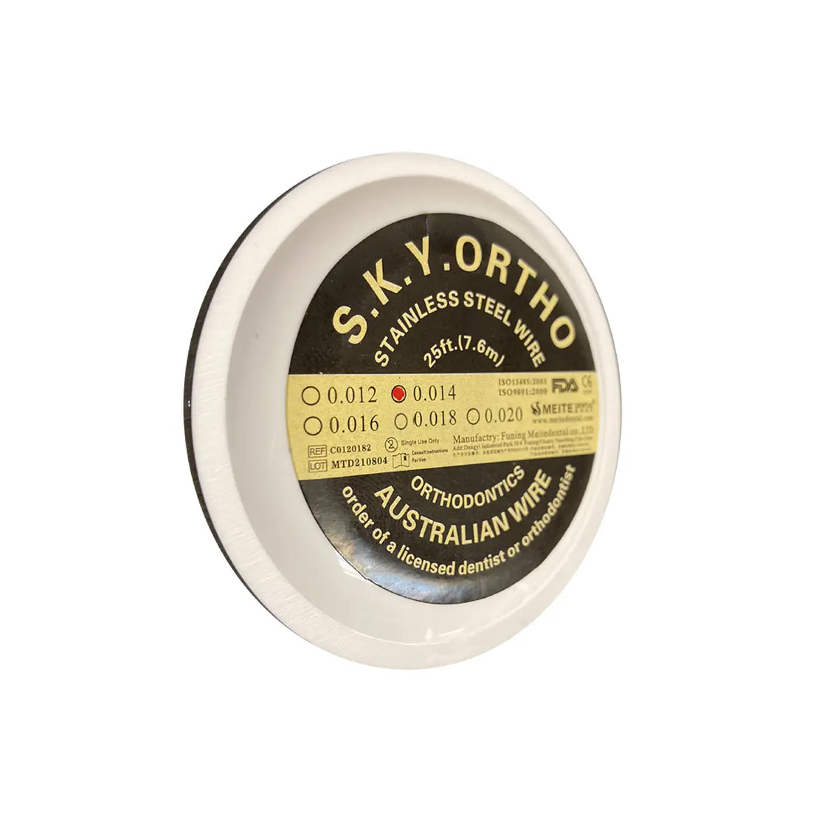 Alambre australiano 0,014 -7,6m/Rollo