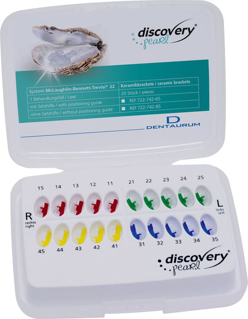 1 Caso brackets cerÃ¡micos discoveryÂ® pearl Roth 221