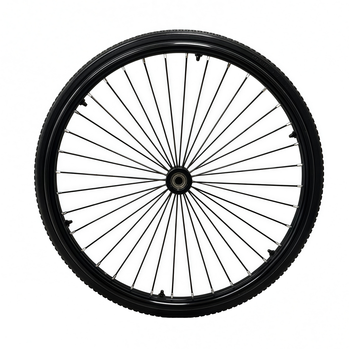Rueda Trasera + Rin para silla de Ruedas Manual Bariátrica KY956Q-60 - 225Kgs