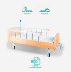 Reacondicionado - Catre Cama Clínica Manual 2 Posiciones Home Pro Madera