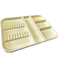 BANDEJA PLASTICAS 32 X 22 X 2 CM (COLORES VARIOS)