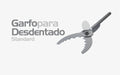 Tenedor Placa Mordida Std Desd (Agct61)