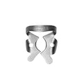 Clamps N°11-204 P/Molares Peq. Con Aletas. Hu-Friedy