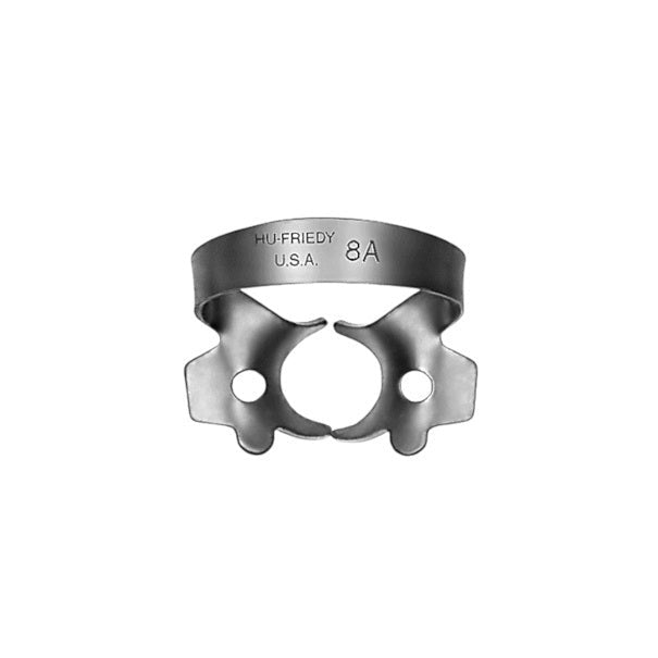 Clamps N°8A P/Molares Irreg. Peq. C/Aletas. Hu-Friedy