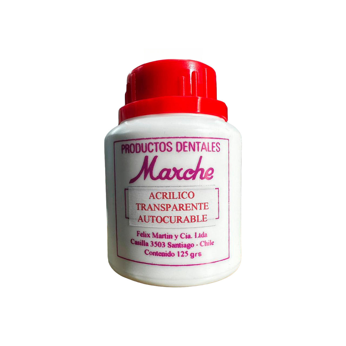 Acrilico Auto/Rap Transp 125Gr Marche