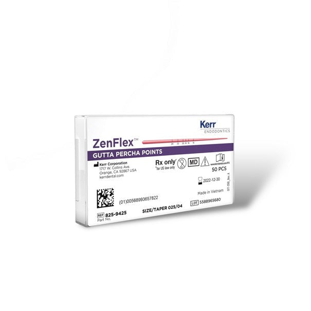 Conos de Guttapercha Zenflex Kerr a Elección.