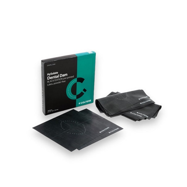 Goma Dique – Dental Dam Black Medium Coltene 36 Unidades.