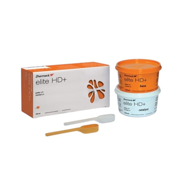 Silicona por Adición Elite HD Putty Normal Set 250+250ml. Zhermack