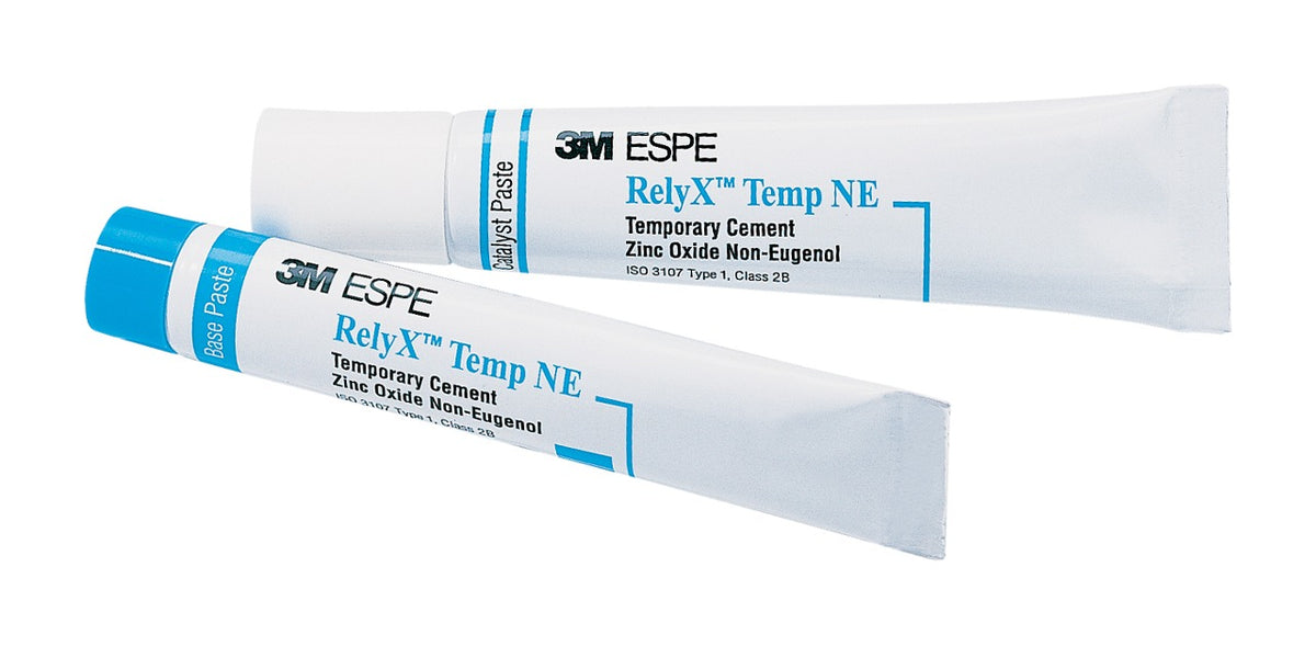 Cemento Temporal de Óxido de Zinc (Sin Eugenol), Kit 3M™ RelyX™ Temp NE, 56660.
