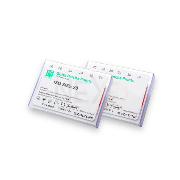 Conos de Gutapercha Aumentados Hygenic – Taper 06
