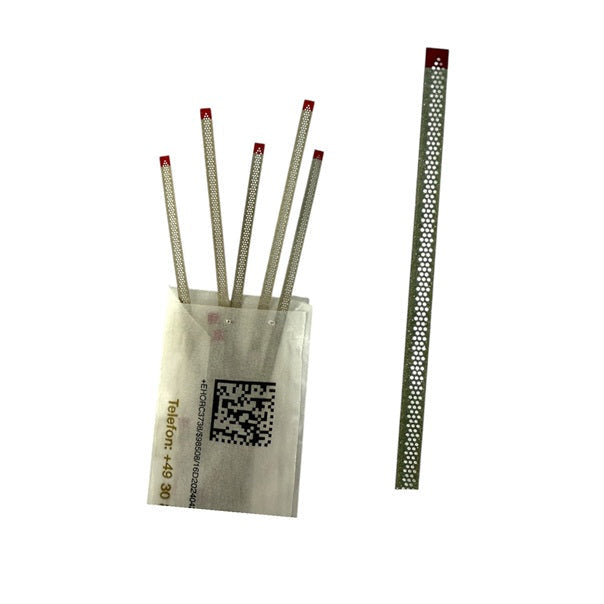 Horico Huincha Lija 3mm Metálica Perforada 0,14mm 10U Fina.