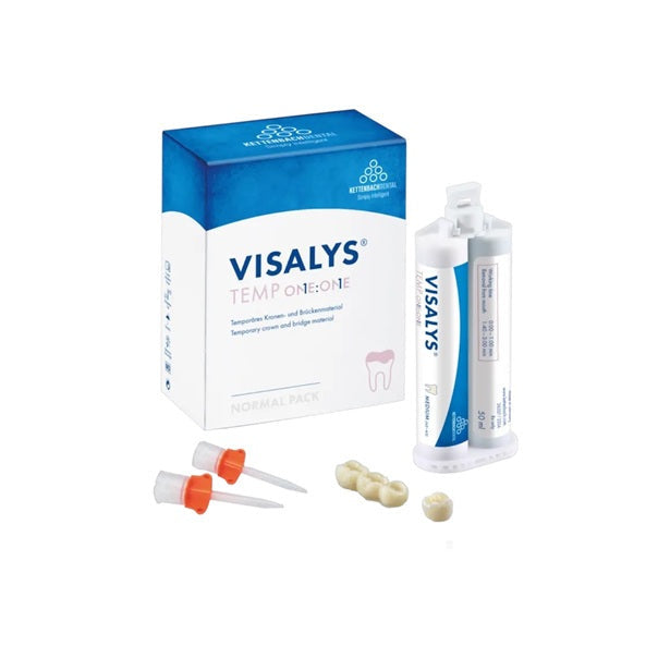 Visalys Temp One:One Pack 50ml + Puntas. Color a Elección