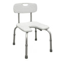 SILLA DUCHA HERRADURA CON RESPALDO