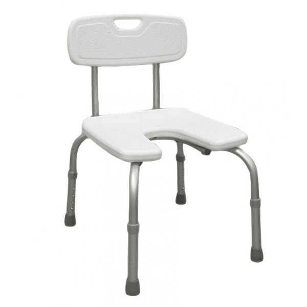 SILLA DUCHA HERRADURA CON RESPALDO