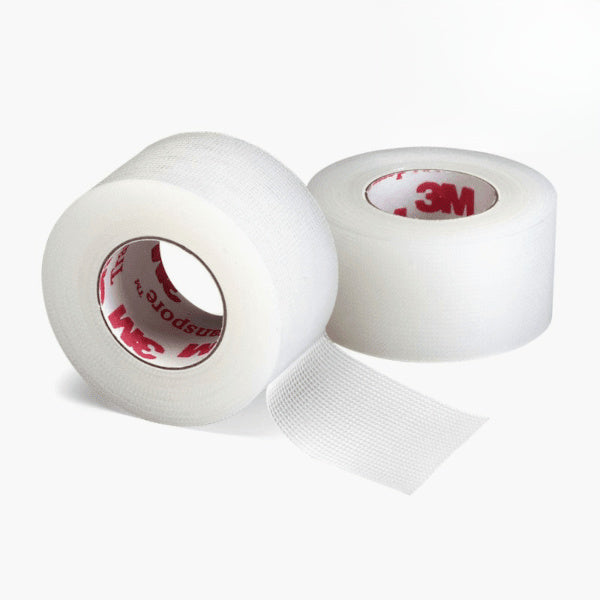 TELA ADHESIVA TRANSPORE (PLASTIC)