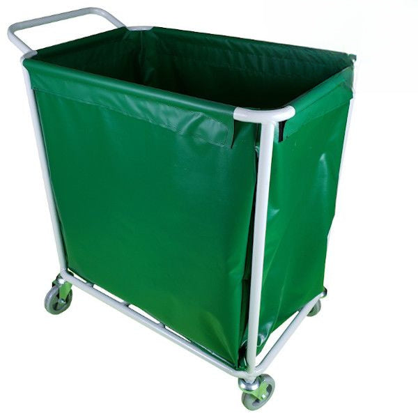 CARRO ROPA SUCIA ESMALTADO CON BOLSA LONA MGM